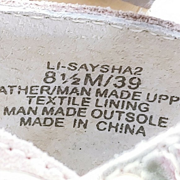 Lori Goldstein Saysha Ankle Strap Sandals 8.5 New - Picture 10 of 10